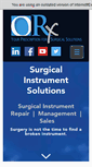Mobile Screenshot of orxsolutions.com
